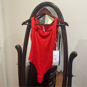 NWT Lululemon Wundermost Ultra-Soft Nulu Square-Neck Sleeveless Bodysuit, Size S